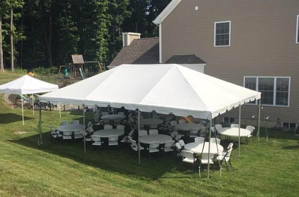 20'Wx30'Lx12'H frame tent package